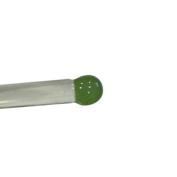 Set Of 10 Glass Pimento Stuffed Green Olive Cocktail Swizzle Sticks 8" Barware - Picture 6 of 7